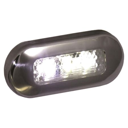 Strike3 LED-51825-DP LED Oblong Courtesy Lights - White ST3077674